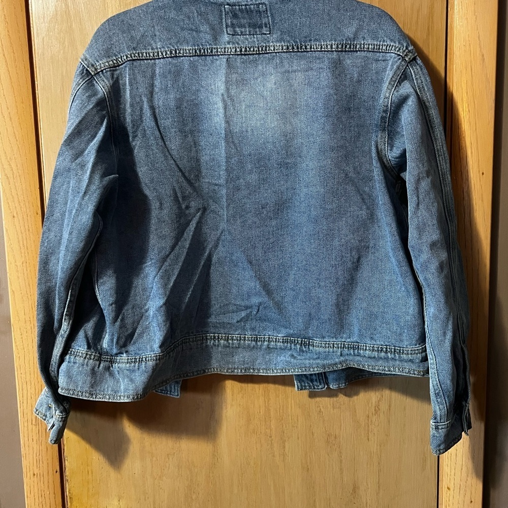 ZYIA Active Medium Wash Crossroads Denim Jacket Size L​​ - Picture 5 of 5